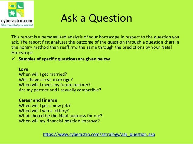 career related questions astrology
